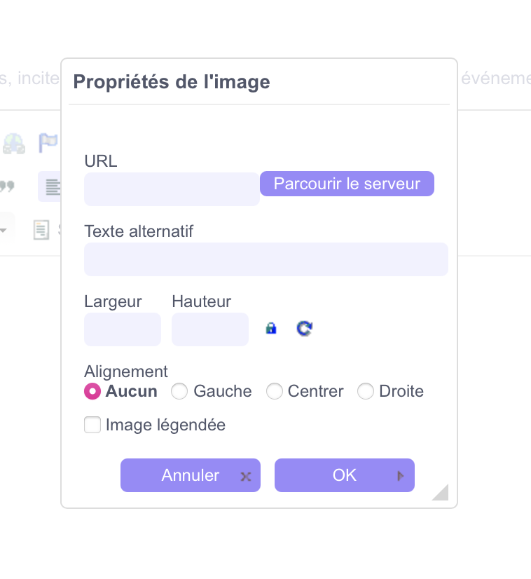 ajouter image billetterie