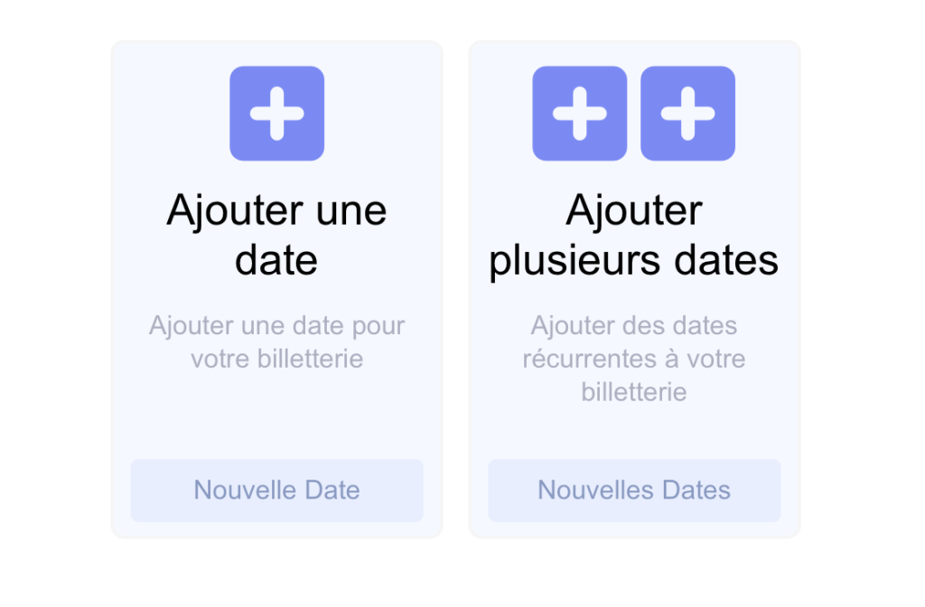 dates de l'évènement