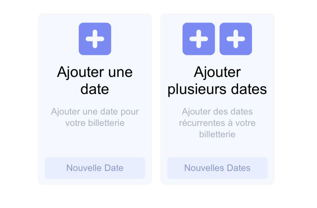 dates de l'évènement 