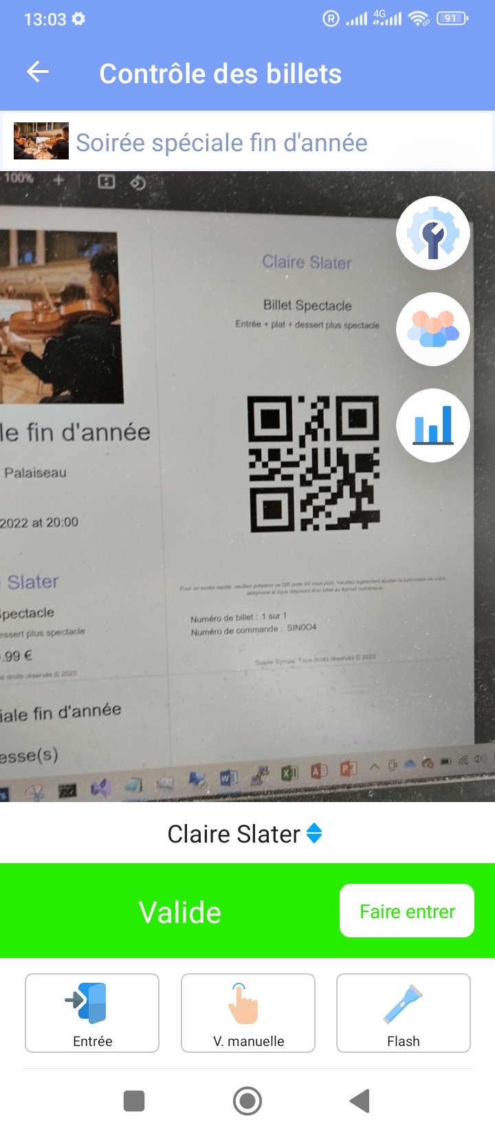 Tutoriel : Billetterie en ligne, comment utiliser le scanner pour contrôler l’accès à un événement