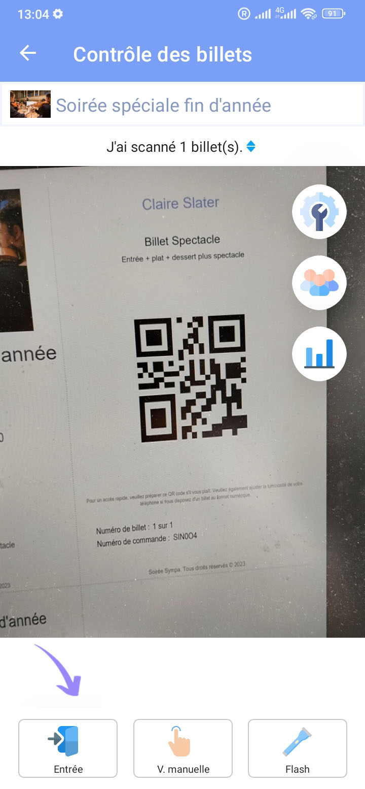 Tutoriel : Billetterie en ligne, comment utiliser le scanner pour contrôler l’accès à un événement