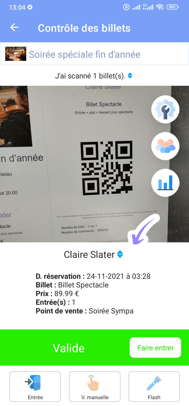 Tutoriel : Billetterie en ligne, comment utiliser le scanner pour contrôler l’accès à un événement