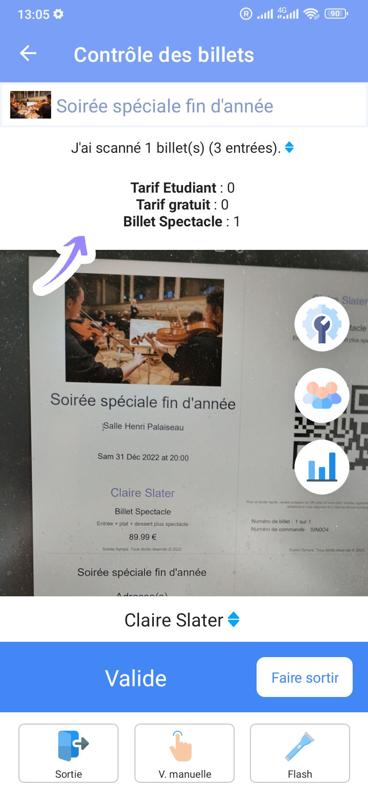 Tutoriel : Billetterie en ligne, comment utiliser le scanner pour contrôler l’accès à un événement